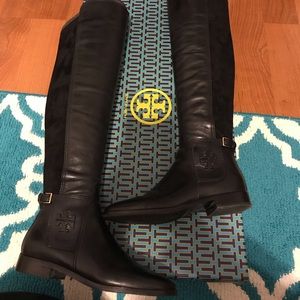 Tory Burch leather boots